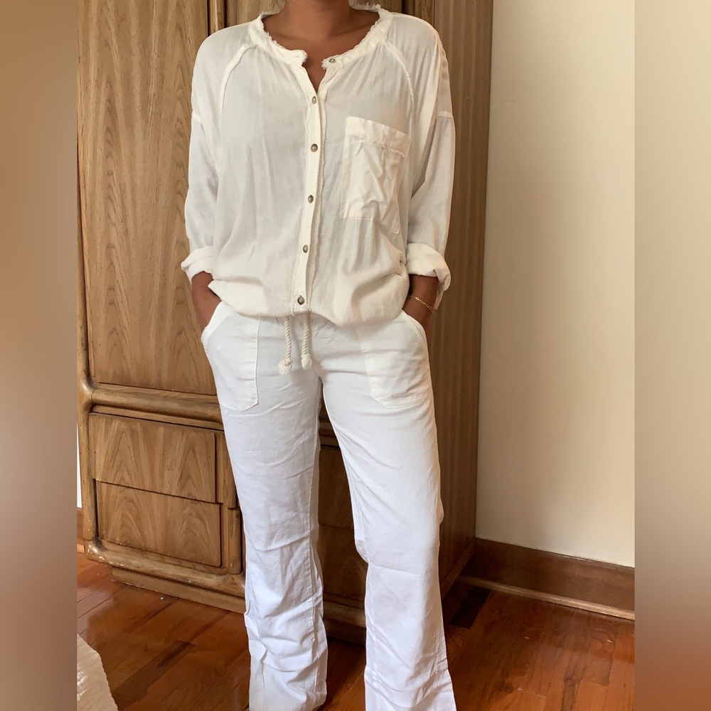 Roxy Linen Trousers